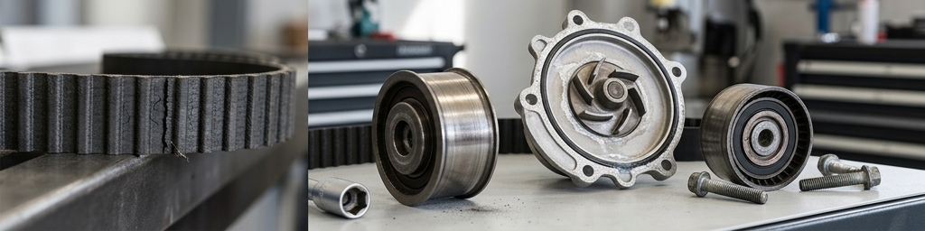 Dijagnostika i pregled — Pregled delova velikog servisa za Mercedes C Class W204 / W205 220 CDI