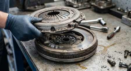 Pregled seta kvačila i plivajućeg zamajca na Mercedes C Class W204 / W205 220 CDI u realnom servisnom kontekstu