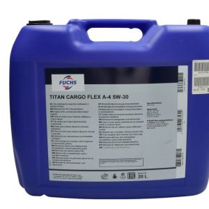 Ulje za motor FUCHS OIL TITAN C.FLEX A4 5W30 20L