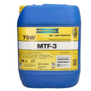 Ulje ručnog menjača RAVENOL RAV MTF-3 SAE 75W 10L