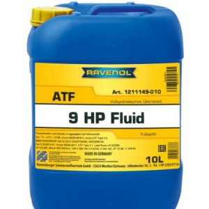 Ulje za automatski mjenjač RAVENOL RAV ATF 9HP FLUID 10L
