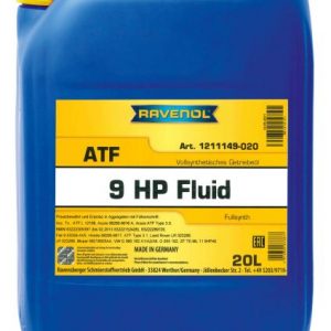 Ulje za automatski mjenjač RAVENOL RAV ATF 9HP FLUID 20L