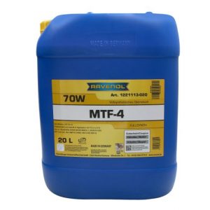 Ulje ručnog menjača RAVENOL RAV MTF-4 70W 20L