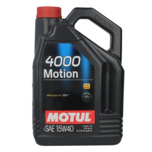 Ulje za motor MOTUL 4000 MOTION 15W40 5L