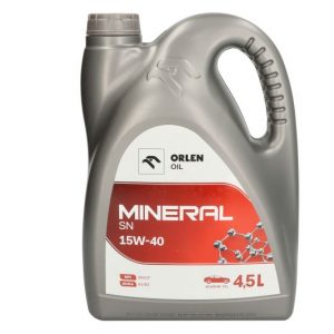 Ulje za motor ORLEN O.O MIN SN 15W40 4,5L