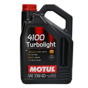 Ulje za motor MOTUL 4100 TURBOLIGHT 10W40 5L