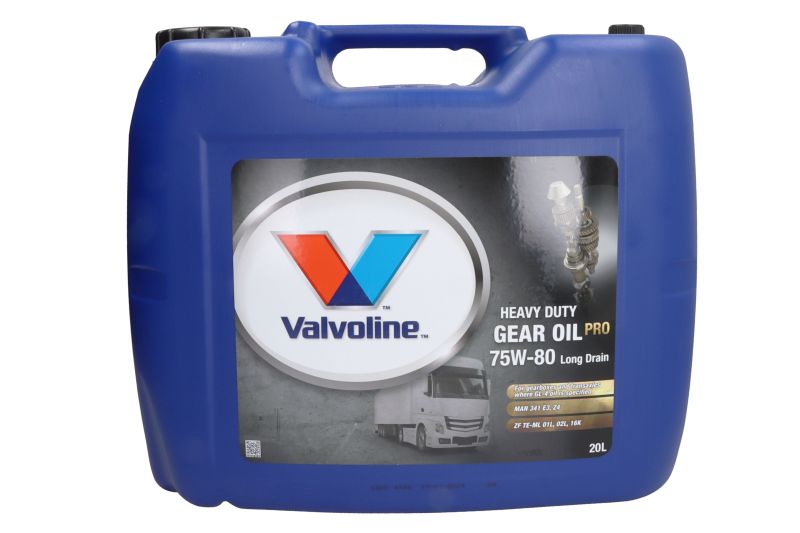 Ulje ručnog menjača VALVOLINE VAL HD GEAR PRO 75W80 20L