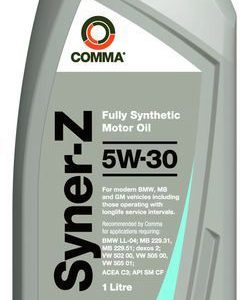 Ulje za motor COMMA SYNER-Z 5W30 1L