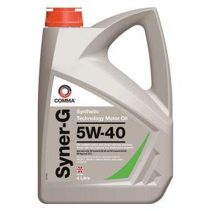 Ulje za motor COMMA SYNER-G 5W40 4L