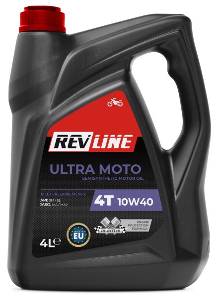 Ulje za motor REVLINE MOTO REV MOTO 10W40 4L