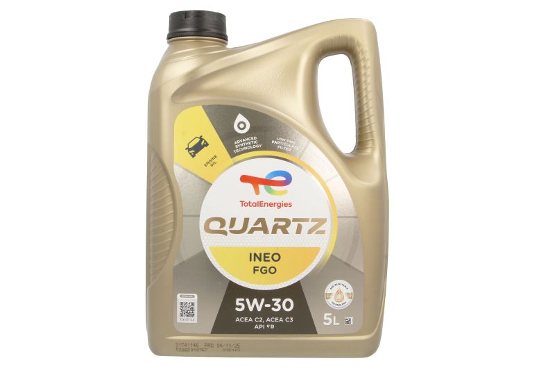 Ulje za motor TOTALENERGIES QUARTZ 5W30 I. FGO 5L