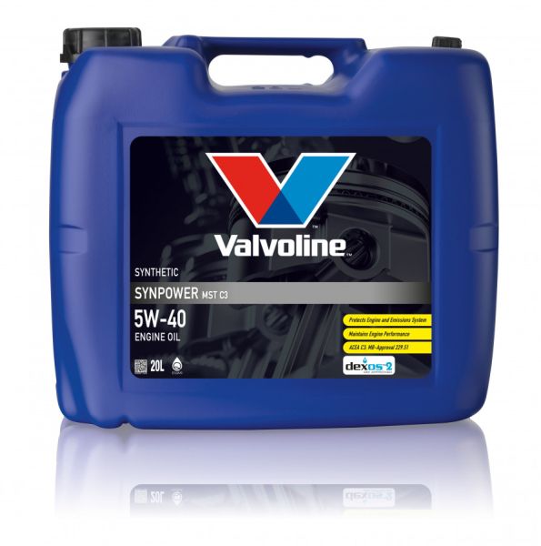 Ulje za motor VALVOLINE SYNPOWER MST C3 5W40 20L