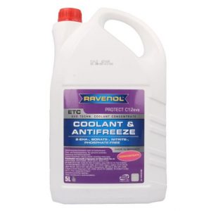 Koncentrat rashladne tečnosti (tip - G12 evo) RAVENOL RAV ETC C12 EVO CONC 5L