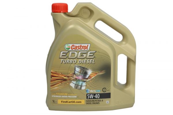 Motorno ulje CASTROL EDGE 5W40 TD 5L