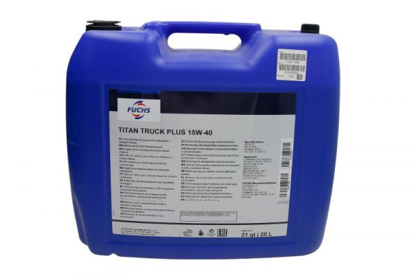 Motorno ulje FUCHS TITAN TRUCK PLUS 15W40 20