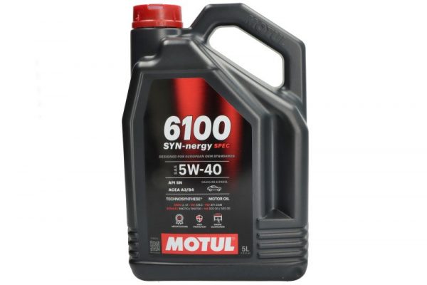 Motorno ulje MOTUL 6100 SYN-NER S 5W40 5L