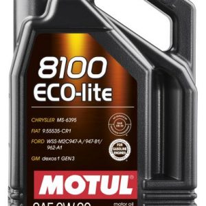 motorno ulje motul 8100 eco lite 0w20 5l