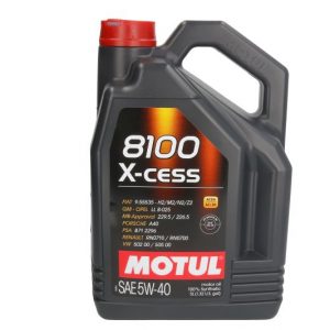 motorno ulje motul 8100 x cess 5w40 5l