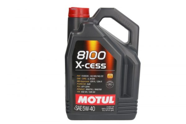 Motorno ulje MOTUL 8100 X-CESS 5W40 5L