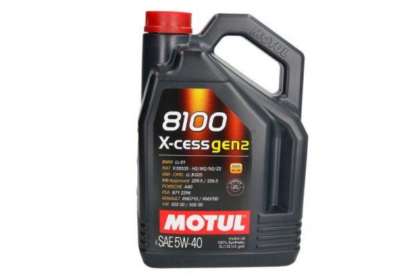 Motorno ulje MOTUL 8100 X-CESS GEN2 5W40 5L