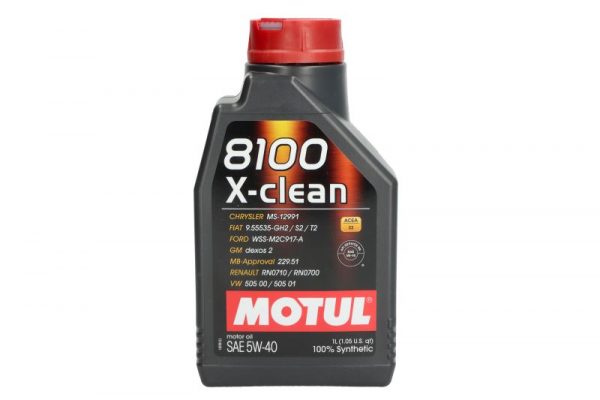 Motorno ulje MOTUL 8100 X-CLEAN 5W40 C3 1L