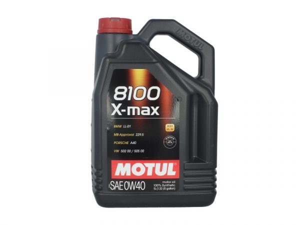 Motorno ulje MOTUL 8100 X-MAX 0W40 5L