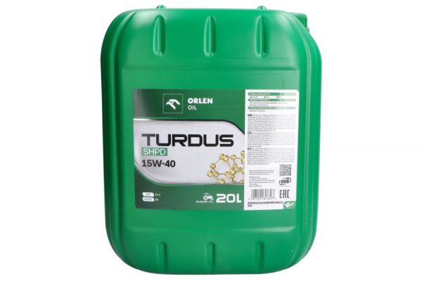 Motorno ulje ORLEN TURDUS SHPD 15W40 20L