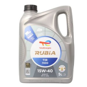 motorno ulje totalenergies rubia 7400 15w40 5l