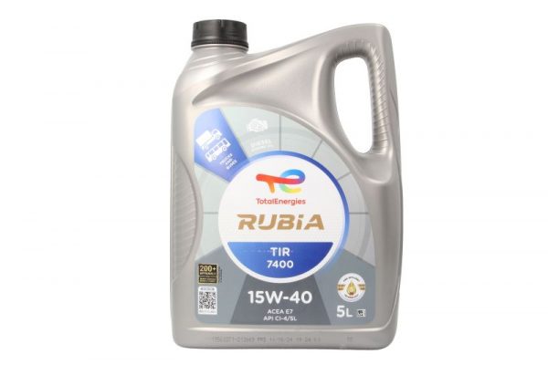 Motorno ulje TotalEnergies RUBIA 7400 15W40 5L