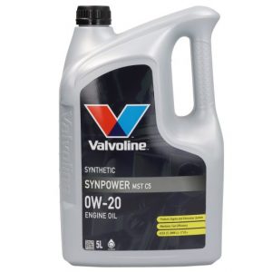 motorno ulje valvoline synpower mst c5 0w20 5l