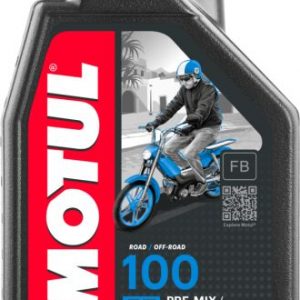 Motorno ulje za dvotaktne motore MOTUL 100 2T MINERAL 1L 104024