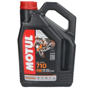 Motorno ulje za dvotaktne motore MOTUL 710 2T 4L 104035