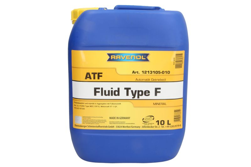 Ulje za automatski mjenjač RAVENOL RAV ATF FLUID TYPE F 10L