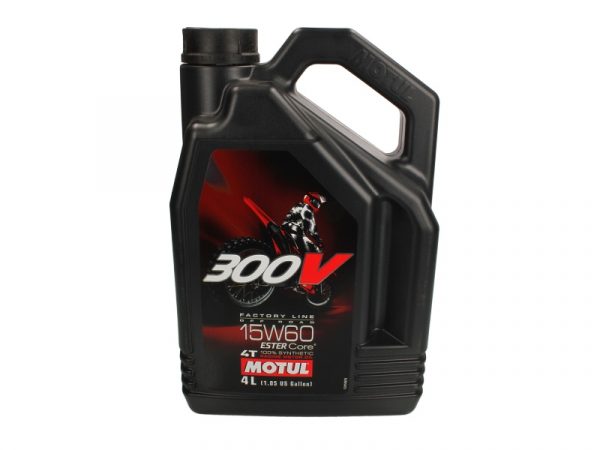 Ulje za četverotaktne motore MOTUL 300VFLOFF 15W60 4L 104138