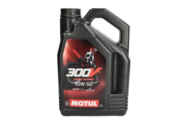 Ulje za četverotaktne motore MOTUL 300VROFF 10W50 4L 112561