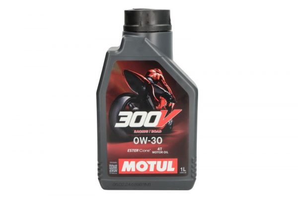 Ulje za četverotaktne motore MOTUL 300VRR 0W30 1L 112544