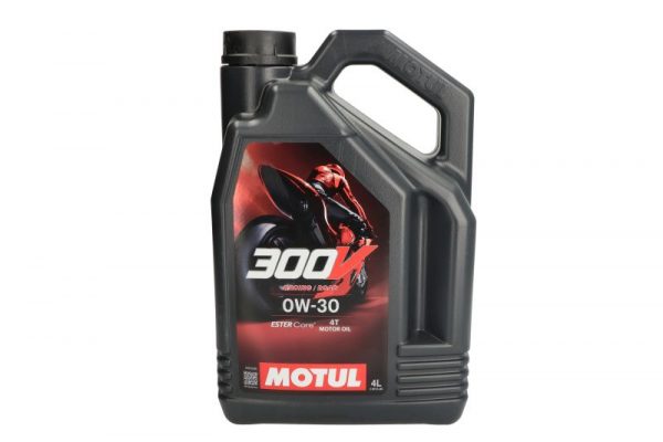 Ulje za četverotaktne motore MOTUL 300VRR 0W30 4L 112545