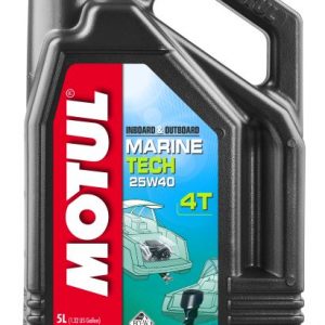 ulje za cetverotaktne motore motul marine tech 4t 25w40 5l