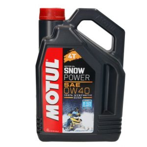 ulje za cetverotaktne motore motul snowpower 4t 0w40 4l