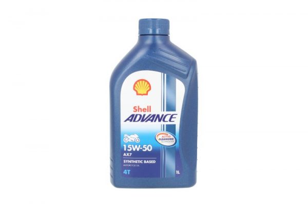 Ulje za četverotaktne motore SHELL AX7 15W50 1L