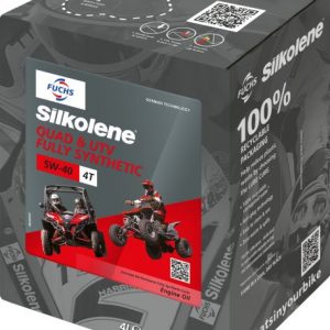 ulje za cetverotaktne motore silkolene quad atv 5w40 4l cube