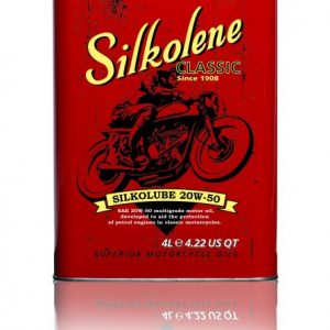 ulje za cetverotaktne motore silkolene silkolube 20w 50 4l met