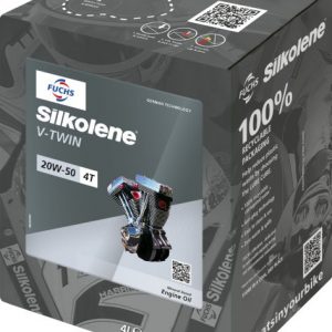 ulje za cetverotaktne motore silkolene v twin 20w50 4l cube