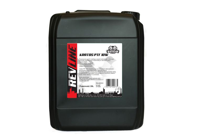 Ulje za hidrauliku REVLINE KRATOS PTF 10W 20L