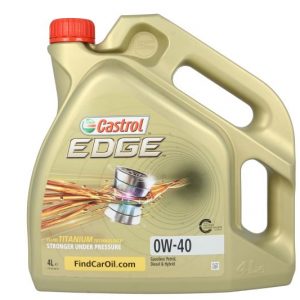 Ulje za motor CASTROL EDGE 0W40 4L