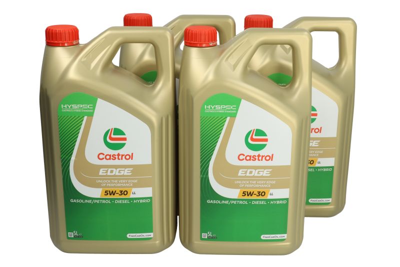 Ulje za motor CASTROL EDGE 5W30 LL 4L SET