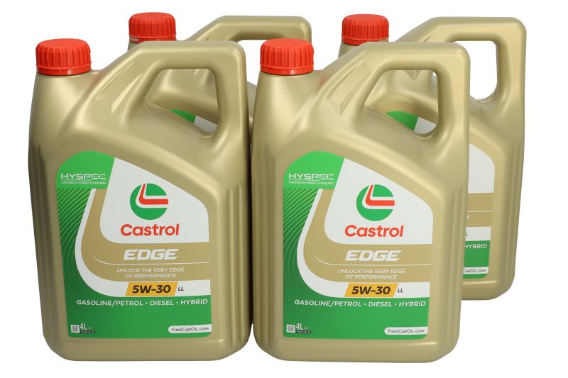 Ulje za motor CASTROL EDGE 5W30 LL 5L SET