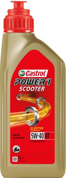 Ulje za motor CASTROL POWER 1 SCOOTER 4T 1L