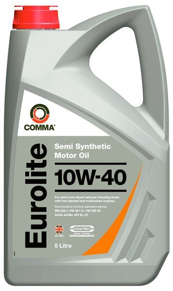 Ulje za motor COMMA EUROLITE 10W40 5L