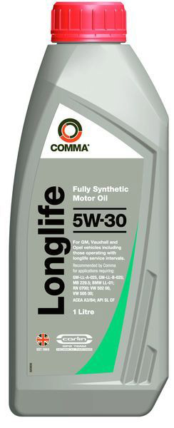 Ulje za motor COMMA LONG LIFE 5W30 1L